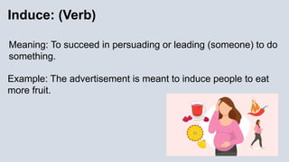 Induce Picture Example vocabs..pptx............................ | PPTX