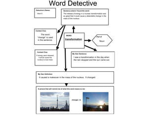 Word Detective
 