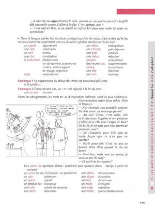 Vocabulaire