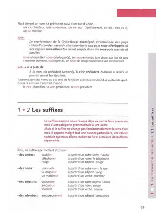 Vocabulaire