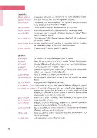Vocabulaire