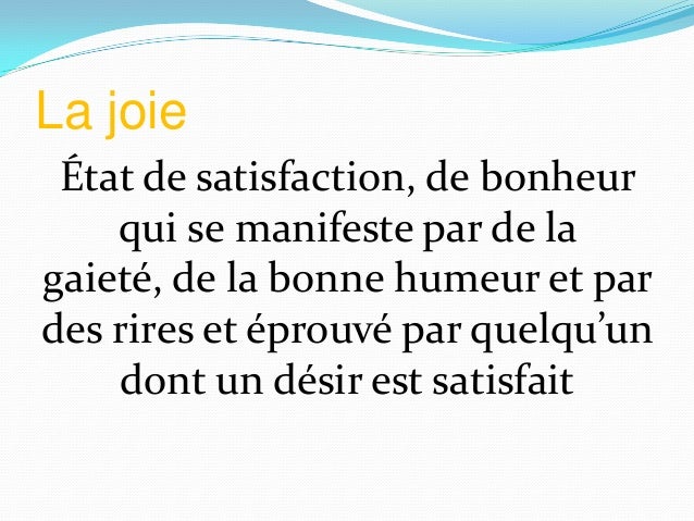 Vocabulaire Des Sentiments1