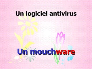 Un logiciel antivirus Un mouch ware 