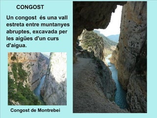 Vocabulari del relleu