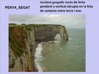 Vocabulari del relleu