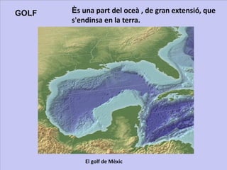 Vocabulari del relleu