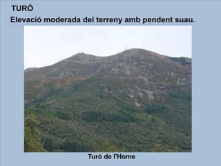 Vocabulari del relleu