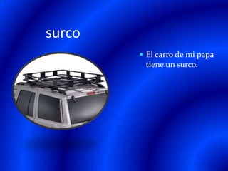 aradoMi abuelo usa la arado para sembrar las semillas.