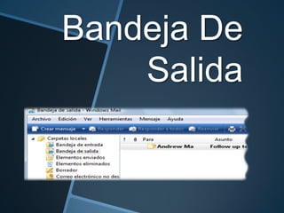 Bandeja De
    Salida
 
