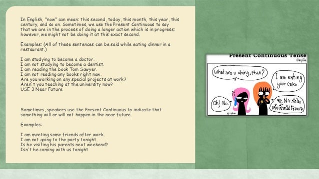 present and past progressive comparative and superlative