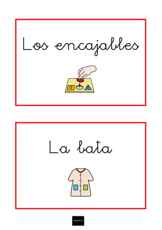 Los encajables
La bata
 