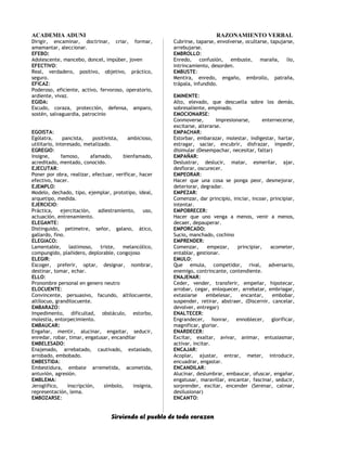 Vocabulario completo | PDF