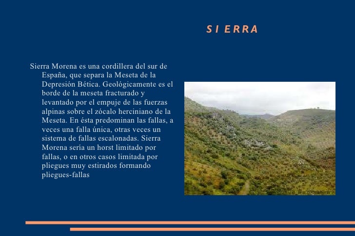 Vocabulario de relieve