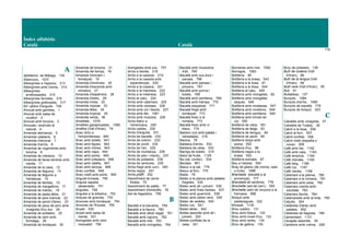 Índex alfabètic
Català Català
119
A
Ajoblanco de Màlaga, 130
Albercocs, 1037
Albergínies a l'egípcia, 313
Albergínies amb crema, 314
Albergínies
arrebossades, 315
Albergínies farcides, 316
Albergínies gratinades, 317
All i pebre d'anguila, 749
Alvocat amb gambes, 1
Alvocat amb salsa de
rocafort, 2
Alvocat amb tonyina, 3
Alvocats i endívies al
natural, 4
Amanida alemanya, 5
Amanida catalana, 6
Amanida d'alvocat, 7
Amanida d'arròs, 8
Amanida de cogombres amb
tonyina, 9
Amanida de créixens, 10
Amanida de faves tendres amb
menta, 11
Amanida de la casa, 12
Amanida de llegums, 13
Amanida de llegums a
l'andalusa, 14
Amanida de llenties, 15
Amanida de margallons, 17
Amanida de marisc, 18
Amanida de pasta tèbia, 21
Amanida de peix marinat, 22
Amanida de pernil d'ànec, 23
Amanida de peus de porc amb
vinagreta d'ou dur, 24
Amanida de pollastre, 25
Amanida de raïm amb
formatge, 26
Amanida de tomàquet, 30
Amanida de tonyina, 31
Amanida del temps, 16
Amanida d'enciam i
tomàquet, 19
Amanida d'endívies, 20
Amanida d'escarola amb
romesco, 27
Amanida d'espàrrecs, 28
Amanida d'estiu, 29
Amanida mixta, 32
Amanida niçoise, 33
Amanida tèbia, 34
Amanida tropical, 35
Amanida verda, 36
Ametllats, 1079
Ametlles garapinyades, 1080
Anditos (Vall d'Aran), 74
Ànec (tiró) a
l'empordanesa, 940
Ànec amb bolets, 941
Ànec amb figues, 942
Ànec amb móres, 943
Ànec amb naps, 944
Ànec amb peres, 945
Ànec amb préssecs, 946
Ànec amb ratafia, 947
Ànec amb taronja, 948
Ànec confitat, 949
Ànec rostit amb porto, 950
Anguila fumada, 750
Anguila xapada
(assecada), 751
Anguiles, 748
Angules a la bilbaïna, 752
Anques de granota, 753
Anxoves amb tomàquet, 754
Anxoves de l'Escala, 755
Anyell, 530
Anyell amb salsa de
menta, 531
Arengades amb raïm
moscatell, 756
Arengades amb suc, 757
Arròs a banda, 218
Arròs a la cassola, 219
Arròs a la cassola amb
espardenyes, 220
Arròs a la cubana, 221
Arròs a la marinera, 222
Arròs a la milanesa, 223
Arròs al caliu, 224
Arròs amb calamars, 225
Arròs amb cloïsses, 226
Arròs amb col i fesols, 227
Arròs amb llet, 1081
Arròs amb musclos, 228
Arròs blanc a
l'americana, 229
Arròs caldós, 230
Arròs d'anguila, 231
Arròs de bacallà, 232
Arròs de colomí, 233
Arròs de conill, 234
Arròs de l'art, 235
Arròs de muntanya, 236
Arròs de peix i marisc, 237
Arròs de pollastre, 238
Arròs de verdures, 239
Arròs fregit amb curri, 240
Arròs negre, 241
Arròs pilaff, 242
Assortiment de carns
fredes, 75
Assortiment de patés, 77
Assortiment d'embotits, 76
Ast de llagostins, 758
B
Bacallà a la biscaïna, 759
Bacallà a la llauna, 760
Bacallà amb allioli negat, 761
Bacallà amb cigrons, 762
Bacallà amb mel, 763
Bacallà amb mongetes, 764
Bacallà amb mussolina
d'all, 765
Bacallà amb ous durs i
panses, 766
Bacallà amb panses i
pinyons, 767
Bacallà amb porros i
bolets, 768
Bacallà amb samfaina, 769
Bacallà amb trampa, 770
Bacallà esqueixat, 771
Bacallà fregit amb
tomàquet, 772
Bacallà fresc a la
romana, 773
Bacallà fresc amb vi
blanc, 774
Baieton (col amb patata i
cansalada), 318
Baiona, 78
Baldana d'arròs, 532
Baldana de ceba, 533
Barreja de bolets, 319
Batut de fruita, 1129
Be (xai, corder), 534
Becada, 951
Besuc a la sal, 776
Besuc al forn, 775
Bisbe, 79
Bistec a la planxa amb patates
fregides, 535
Bistec amb all i julivert, 536
Bistec amb fines herbes, 537
Bistec amb guarnició, 538
Bistec amb pebre verd, 539
Bistec de vedella, 540
Bistec rus, 541
Bistec tàrtar, 542
Bolets assortits amb all i
julivert, 320
Bolets confitats de la
casa, 321
Borraines amb mel, 1082
Borregos, 1083
Botifarra, 80
Botifarra a la brasa, 543
Botifarra a la llosa, 81
Botifarra a la llosa, 544
Botifarra al caliu, 545
Botifarra amb mongetes, 82
Botifarra amb mongetes
seques, 546
Botifarra amb mostassa, 547
Botifarra amb rovellons, 548
Botifarra amb samfaina, 549
Botifarra amb trinxat de
col, 550
Botifarra de ceba, 551
Botifarra de fetge, 83
Botifarra de llengua, 84
Botifarra de perol, 85
Botifarra dolça amb
poma, 552
Botifarra d'ou, 86
Botifarra negra a la
brasa, 553
Botifarra somalla, 87
Bou a l'adoba, 554
Braç de gitano (de crema, nata
o trufa), 1086
Brandada (bacallà a la
provençal), 777
Brandada de sardines, 778
Brochette (ast de carn), 555
Brochette (ast) de ronyons a la
francesa, 686
Bròquil amb
pastanagues, 322
Brossat, 1130
Brou (caldo), 131
Brou amb fideus, 132
Brou amb rovell d'ou, 133
Brou amb xerès, 134
Brou de gallina, 135
Brou de pollastre, 136
Bulh de codena (Vall
d'Aran), 88
Bulh de la lengua (Vall
d'Aran), 89
Bulh nere (Vall d'Aran), 90
Bull, 91
Bullabesa, 137
Bunyols, 1084
Bunyols d'arròs, 1085
Bunyols de bacallà, 779
Bunyols de bròquil, 323
C
Cabdells amb vinagreta, 37
Cabdells de Tudela, 38
Cabrit a la llosa, 556
Cabrit al forn, 557
Cabrit confitat, 558
Cabrit rostit (espatlla o
cuixa), 559
Cafè amb llet, 1162
Cafè amb nata, 1163
Cafè americà, 1164
Cafè irlandès, 1165
Cafè llarg, 1166
Cafè rus, 1167
Cafè vienès, 1168
Calamars a la planxa, 780
Calamars a la romana, 781
Calamars amb ceba, 782
Calamars coents amb
xocolata, 783
Calamars farcits, 784
Calamarsets amb la tinta, 785
Calçots, 324
Caldereta d'ànec amb
patates, 952
Caldereta de llagosta, 786
Camembert, 1131
Canapès assortits, 39
Canelons amb crema, 248
 