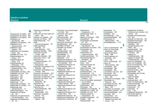 Inhaltsverzeichnis
Deutsch Deutsch
136
K
Kaisergranat mit Nudeln, 805
Kaisergranat vom Blech, 804
Kalbfleisch in Armagnac, 678
Kalbfleisch mit
Mandelsoße, 680
Kalbfleisch mit Reizkern, 679
Kalbfleisch nach
Gärtnerinnenart, 677
Kalbfleisch nach
Jägerart, 676
Kalbsbraten mit Llenegues-
Pilzen, 682
Kalbsfilet vom Grill, 613
Kalbsfrikandeau mit
Erbsen, 671
Kalbsfrikandeau mit
Pilzen, 618
Kalbsfrikandeau mit
Ritterlingen, 619
Kalbsfrikandeau nach
Gärtnerinnenart, 670
Kalbskotelett, 651
Kalbskotelett vom Rost, 652
Kalbsleber vom Grill, 704
Kalbsnieren, 736
Kalbsragout, 605
Kalbsragout, 681
Kalbsschnitzel, 598
Kalbszunge, 710
Kalbszunge mit Kapern, 712
Kalbszunge mit Tomate, 713
Kalbszunge nach
Gärtnerinnenart, 711
Kalbszungenragout, 714
Kaldaunen auf Caener
Art, 745
Kaldaunen auf galicische Art
(mit Kichererbsen), 743
Kaldaunen auf katalanische
Art, 741
Kaldaunen auf Madrider
Art, 744
Kaldaunen mit Cap-i-pota vom
Lamm, 746
Kalmare mit Zwiebeln, 782
Kalmare vom Blech, 780
Kalte Kalbszunge, 715
Kalte
Zucchinicremesuppe, 157
Kalter gebratener
Schinken, 121
Kaltes Hähnchen, 1031
Kandierte Mandeln, 1080
Kaninchen aus dem
Tontopf, 966
Kaninchen flambiert, 967
Kaninchen in Rum, 978
Kaninchen mit
Feldschwindlingen, 971
Kaninchen mit
Kaisergranat, 972
Kaninchen mit Knoblauch und
Petersilie, 968
Kaninchen mit Knoblauch und
Thymian, 969
Kaninchen mit Kräutern, 974
Kaninchen mit Oliven, 977
Kaninchen mit Pflaumen, 976
Kaninchen mit Pilzen, 970
Kaninchen mit
Ratatouille, 981
Kaninchen mit
Romescosoße, 979
Kaninchen mit
Schokoladensoße, 982
Kaninchen mit
Süßkartoffeln, 975
Kaninchen mit weißen
Bohnen, 973
Kaninchen nach
Jägerart, 965
Kaninchen vom Holzkohlengrill
mit Allioli, 963
Kaninchen, sehr scharf
gewürzt, 964
Kaninchenbraten, 987
Kaninchenrücken mit
Pflaumen, 1006
Kaninchen-Schmortopf, 954
Kartoffeleintopf, 422
Kartoffeln mit Allioli, 419
Kartoffeln mit scharfer
Soße, 420
Kartoffelomelett, 520
Kartoffelpastete, 413
Kartoffelsalat, 5
Käseomelett, 516
Käseplatte, 1147
Katalanische Bratwurst, 80
Katalanische Bratwurst in der
Glut gebraten, 545
Katalanische Bratwurst mit
Kohlhaschee, 550
Katalanische Bratwurst mit
Ratatouille, 549
Katalanische Bratwurst mit
Reizkern, 548
Katalanische Bratwurst mit
Senf, 547
Katalanische Bratwurst mit
weißen Bohnen, 82
Katalanische Bratwurst mit
weißen Bohnen, 546
Katalanische Bratwurst vom
Grill, 543
Katalanische Bratwurst vom
heißen Stein, 81
Katalanische Bratwurst vom
heißen Stein, 544
Katalanische Eierwurst, 86
Katalanische Kesselwurst, 85
Katalanische Leberwurst, 83
Katalanische
Zungenwurst, 84
Katalanischer Salat, 6
Kaviar, 789
Kekse mit Likörwein, 1099
Kesselfleisch, 92
Kichererbsen auf Madrider
Art, 347
Kichererbsen mit
Paprikawurst, 351
Kichererbsen mit Spinat, 350
Kichererbsen mit
Stockfisch, 348
Kichererbsen mit
Teppichmuscheln, 349
Kichererbseneintopf, 170
Kichererbsensalat mit
Stockfisch, 367
Kirschen, 1038
Kiwis, 1045
Kleine Schnecken mit
Tomate, 689
Kleine Schnitzel, 600
Kleine Sepia, 911
Knoblauchsuppe, 176
Kochschinken, 118
Kochschinken mit Honig, 119
Kochschinken mit
Portwein, 120
Kohl und Kartoffeln (zerstampft
und mit Speck
angebraten), 358
Kohlrouladen, 378
Kohlsuppe, 186
Kopfsalat à la Vinaigrette, 37
Kopfsalat aus Tudela, 38
Koteletts vom Grill, 572
Krabbencocktail mit
Honigmelone, 45
Krabbencremesuppe, 144
Krapfen, 1084
Kräuteromelett, 515
Kressesalat, 10
Kressesuppe, 187
Kroketten, 579
Kümmelkringel, 1125
Kürbisblütenkrapfen, 365
Kürbissuppe mit
Miesmuscheln, 183
Kürbisteigtaschen, 1110
L
Lachs im Speckwickel, 891
Lachs mit Cava-Essig
(Sektessig), 890
Lachs mit schwarzer
Butter, 889
Lachs-Suprêmes mit
Senfsoße, 916
Lamm, 530
Lamm mit Minzsoße, 531
Lamm mit
Pflaumensoße, 684
Lammbraten, 685
Lammbregen, 699
Lammfleisch, 560
Lammfleisch vom Grill, 561
Lammkeule, 623
Lammkeule aus dem
Ofen, 583
Lammkeule mit Estragon, 584
Lammkeule mit
Pflaumen, 585
Lammkopf vom Grill, 687
Lammkoteletts vom
Blech, 576
Lammleber mit Zwiebeln, 705
Lammnieren in Sherry, 737
Lammschulterbraten, 601
Lammtopf, 683
Landschinken, 122
Langüissa de la bona
(Bratwurst aus dem Vall
d’Aran), 103
Langüissa de la traidura
(Bratwurst aus Innereien, Vall
d’Aran), 104
Languste auf amerikanische
Art, 820
Languste mit Hähnchen, 821
Langustencremesuppe, 145
Langustenragout mit
Kartoffeln, 786
Langustenschwanz vom
Blech, 822
Langustenspieß, 758
Lasagne mit frischem
Thunfisch, 285
Lasagne mit
Hackfleischsoße, 280
Lasagne mit Salami und
Knoblauchpüree, 284
Lauch à la Vinaigrette, 70
Lauch à la Vinaigrette, 436
Lauch mit Kressesoße, 435
Lauchcremesuppe, 152
Lauchpastete, 414
Lebende Austern, 860
Leberpastete, 106
Leberpastete nach Art des
Hauses, 96
Lende mit weißen
Bohnen, 634
Lendenschnitzel, 597
Linsen mit Paprikawurst, 388
Linsencremesuppe, 147
Linseneintopf, 390
Linsenpüree, 172
Linsensalat, 15
Llívia, 1142
Llonganissa (Bratwurst), 105
Lollo-Rosso-Salat mit
Romescosoße, 27
 