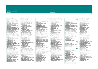 Inhaltsverzeichnis
Deutsch Deutsch
139
Spaghetti mit Pesto
(Basilikumsoße), 270
Spaghetti Napolitana, 267
Spanferkel, 620
Spanisches Kartoffelomelett
(mit Zwiebeln), 506
Spargel à la Vinaigrette, 57
Spargel in
Brunnenkressesoße, 56
Spargel in Eiervinaigrette, 58
Spargel mit Mayonnaise, 55
Spargel vom Grill, 371
Spargelcremesuppe, 153
Spargelomelett, 524
Spargelsalat, 28
Spiegeleier mit Honig, 487
Spiegeleier mit Paprika, 488
Spiegeleier mit
Paprikastreichwurst, 490
Spiegeleier mit
Paprikawurst, 491
Spiegeleier mit
Räucherspeck, 486
Spiegeleier mit Schinken, 489
Spießbraten, 564
Spinat auf katalanische Art (mit
Rosinen und
Pinienkernen), 374
Spinat mit Schinken, 376
Spinatomelett, 525
Spinatpudding, 442
Spinatravioli mit Käse, 305
Spinatteigtäschchen, 366
Steinbutt aus dem Ofen, 885
Steinbutt in Cava, 886
Stierragout mit Pilzen, 604
Stockfisch auf biskayische
Art, 759
Stockfisch mit Bohnen, 764
Stockfisch mit feinem
Knoblauchmus, 765
Stockfisch mit geronnenem
Allioli, 761
Stockfisch mit hartgekochten
Eiern und Rosinen, 766
Stockfisch mit Honig, 763
Stockfisch mit
Kichererbsen, 762
Stockfisch mit Lauch und
Pilzen, 768
Stockfisch mit
Ratatouille, 769
Stockfisch mit Rosinen und
Pinienkernen, 767
Stockfischkrapfen, 770
Stockfischkrapfen, 779
Stockfischkroketten, 799
Stockfischomelett, 510
Stockfischtopf, 787
Studentenfutter mit
Muskateller, 1070
Stumpfmuscheln vom
Blech, 921
Suppe aus der Cerdanya (mit
Milch, Eiern und
Röstbrot), 192
Suppe mit feinen
Kürbisnudeln, 182
Suppe mit
Schneckennudeln, 191
Suppe nach Fischerart, 200
Suquet (Fischragout), 917
Suquet mit Seeteufel und
Garnelen, 920
Suquet vom Stockfisch, 919
Suquet vom
Zackenbarsch, 918
Süße Bratwurst mit Apfel, 552
Süße Suppe, 210
Süßer Blechkuchen, 1090
Süß-scharfe Schnecken, 696
T
Tagliarini alla Carbonara, 309
Tagliarini mit
Hackfleischsoße, 308
Tagliarini mit
Tomatensoße, 310
Tapenade (Paste aus
schwarzen Oliven, Kapern,
Anchovis...), 72
Tastet (Trockenwurst), 126
Tatarbeefsteak, 542
Teigfladen mit Paprika und
Wurst, 256
Teigfladen mit Paprika und
Zwiebeln, 257
Teigfladen mit Sardinen, 262
Teigfladen mit Spinat und
Bohnen, 258
Teigtaschen mit Kürbis, 409
Teigtaschen mit Spinat, 410
Teppichmuscheln im eigenen
Saft, 791
Teppichmuscheln in
Weißwein, 792
Teppichmuscheln nach
Fischerart, 790
Teppichmuschelsuppe, 185
Thunfisch à la
Provençale, 922
Thunfisch mit Ratatouille, 923
Thunfisch mit Tomate, 924
Thunfischkiemen mit
Nudeln, 817
Thunfischomelett, 526
Thunfischsalat, 31
Thunfisch-Tournedos mit
Rahmseitlingen, 936
Thymiansuppe, 188
Tintenfischchen in ihrer
Tinte, 785
Tintenfischringe im Bierteig
frittiert, 781
Toast mit Rührei und
Räucherlachs, 502
Tomaten à la
Provençale, 450
Tomatencremesuppe, 154
Tomatenpudding mit
Salbei, 443
Tomatensalat, 30
Torrons
(Mandelnougat), 1126
Tortades
(Mandelkekse), 1127
Tortell (Gefüllter
Teigkranz), 1128
Totentrompetensuppe
(Pfifferling), 208
Tournedos, 673
Tournedos alla Rossini, 675
Tournedos mit
Rahmseitlingen, 674
Trauben-Käse-Salat, 26
Traubensaft, 1160
Trinxat amb rosta (Kartoffeln
und Kohl, gekocht,
zerstampft und mit Speck
angebraten), 454
Trockenfrüchte (Nüsse,
Dörrobst, Körner), 1042
Tropischer Salat, 35
Trüffelpastete mit
Portwein, 115
Truhada (Gefüllte Kartoffeln
auf aranesische Art), 455
Truthahnbraten, 996
Tupí-Käse (in Schnaps
eingelegt), 1136
Tupinet (Schweinefleisch in Öl
oder Schmalz), 128
U
Überbackene
Auberginen, 317
Überbackene Cannelloni (alla
Rossini), 251
Überbackene Chicorée, 370
Überbackene Makkaroni, 292
Überbackene
Schweinshachsen, 731
Überbackene Spaghetti, 271
Überbackene Spargel auf
parmesanische Art, 373
Überbackene Tomaten, 452
Überbackener
Blumenkohl, 356
Überbackener Lauch, 437
Überbackener
Rosenkohl, 361
Überbackenes
Kartoffelpüree, 444
V
Val d’Aran, 1153
Valencianische Paella, 246
Vichyssoise, 217
Vorspeisen, 52
W
Wachteleier mit Mais, 477
Wachteln à la
Vinaigrette, 1001
Wachteln in
Weinblättern, 1002
Wachteln mit
Teppichmuscheln, 1000
Wachteln nach Jägerart, 999
Waffelröllchen mit
Haselnußfüllung, 1105
Walderdbeeren, 1053
Waldschnepfe, 951
Walnüsse mit Honig, 1060
Walnußkuchen, 1117
Walnußsuppe, 196
Warme Palmherzen mit
Butter, 392
Warmer Nudelsalat, 21
Warmer Salat, 34
Warmer Spargel mit
Butter, 372
Wassermelone, 1076
Weintrauben, 1075
Weiße Bohnen mit
katalanischer
Bratwurst, 400
Weiße Bohnen mit
Schinken, 401
Weißer Reis auf
amerikanische Art, 229
Wiener Kaffee, 1168
Wiener Schnitzel, 599
Wildkaninchen mit
Schnecken, 984
Wildschwein mit Birnen, 1034
Wildschweinpastete, 113
Wildschweinragout, 992
Windbeutel mit
Schokoladensoße, 1101
Wolfsbarsch im
Speckwickel, 832
Wolfsbarsch in
Rahmsoße, 828
Wolfsbarsch mit Dill, 831
Wolfsbarsch mit
Garnelencreme, 830
Würstchen aus der
Region, 669
Würstchen in Rotwein, 667
Würstchen mit Garnelen, 665
Würstchen mit
Kartoffelpüree, 666
Wurstplatte, 76
 