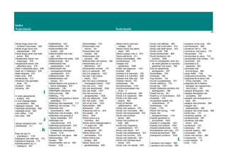 Index
Nederlands Nederlands
167
Harde droge worst met
knoflook-mayonaise, 638
Harde droge worst met
paddestoelen, 639
Harde droge worst met witte
bonen, 640
Hargekookte eieren met
mayonaise, 478
Hargekookte eieren met
peterselie-saus, 479
Heek in peterselie-saus, 838
Heek op z’n Baskisch, 835
Heek-beignets, 837
Heek-romp, 928
Herderssoep, 213
Hersenen met gebraden
boter, 701
Houtduif, 1036
Houtsnip, 951
I
In boter gesauteerde
erwtjes, 432
In zout klaargemaakte
goudbrasem, 858
Ingelegde makreel, 938
Ingelegde sardientjes, 898
Ingelegde tonijn, 925
Irish coffee, 1165
Irish stew, 606
J
Jabugo bergland-ham, 123
Julianasoep, 211
K
Kaas de tupí (in
brandewijn), 1136
Kabeljauw met witte wijn, 774
Kabeljauw-beignets, 773
Kabeljauwpens op z’n
Catalaans, 927
Kalfsbiefstuk, 540
Kalfscontrefilet, 631
Kalfscontrefilet met
erwtjes, 629
Kalfscontrefilet met rode
wijn, 630
Kalfscontrefilet met uitjes, 628
Kalfsentrecote, 593
Kalfsfricandó met
paddestoelen, 618
Kalfsfricandó met
voorsjaarspronkridder
paddestoelen, 619
Kalfskarbonade, 651
Kalfslendestuk met
ertwjes, 671
Kalfslendestuk met groente in
kleine dobbeltjes, 670
Kalfsnieren, 736
KalfsPlatillo (Stoofpot), 658
Kalfs-schnitzel, 598
Kalfstong, 710
Kalfstong met groente in kleine
dobbeltjes, 711
Kalfstong met kappertjes, 712
Kalfstong met tomaat, 713
Kalfsvlees met
amandelsaus, 680
Kalfsvlees met Armañac, 678
Kalfsvlees met groente in
kleine dobbeltjes, 677
Kalfsvlees met
melkzwammen, 679
Kalfsvlees-jachtschotel, 676
Kalkoenborst met cava
(Catalaanse champagne)
bereid, 1018
Kalkoenbout met peren, 989
Karbonaadjes, 577
Kaviaar, 789
Keizerkreeften met mi, 805
Kersen, 1038
Kikkerbilletjes, 753
Kikkererwten met
chorizo, 351
Kikkererwten met
kokkels, 349
Kikkererwten met
spinazie, 350
Kikkererwten met stokvis, 348
Kikkererwten op z’n
Madrileens, 347
Kikkererwten-schotel, 170
Kip à la casserole, 997
Kip à la casserole, 1022
Kip aan ‘t spit (halve,
kwart), 1021
Kip met cava (Catalaanse
champagne) bereid, 1024
Kip met curry, 1025
Kip met keizerkreeft, 1026
Kip met kreeft, 1027
Kip met pruimen en
pijnappelpitten, 1028
Kip met ratatouille, 1029
Kip met suiker, 1030
Kip uit de oven, 1023
Kipkroketten, 988
Kippesoep, 135
Kippesoep met mi, 204
Kip-salade, 25
Kiwi’s, 1045
Kleine inktvis à la
marinière, 903
Kleine inktvis klaargemaakt in
z’n eigen inkt, 785
Kleine inktvis met
aardappelen, 907
Kleine inktvis met
cantharellen, 910
Kleine inktvis met
erwtjes, 908
Kleine inktvis met
gehaktballetjes, 909
Kleine inktvis met kool-
rolletjes, 906
Kleine inktvis met stiere-
staart, 905
Kleine octopus met ui, 874
Kleine pijlinktvis, 911
Kleine schnitzeltjes, 600
Knoflooksoep, 176
Koekjes met
dessertwijn, 1099
Koffie met slagroom, 1163
Kokkels, 888
Kokkels à la marinière, 790
Kokkels à la marinière, 806
Kokkels met witte wijn, 792
Kokkels naturel, 791
Kokkelsoep, 185
Komijnkransjes, 1125
Komkommersalade met
tonijn, 9
Konijn à la casserole, 954
Konijn à la casserole, 966
Konijn a la ràbia (zeer
pikant), 964
Konijn al llampec
(geflambeerd), 967
Konijn met cassave, 975
Konijn met chocolade, 982
Konijn met keizerskreeft, 972
Konijn met knoflook
bereid, 968
Konijn met knoflook en
thijm, 969
Konijn met mojardons
(paddestoelen), 971
Konijn met olijven, 977
Konijn met paddestoelen, 970
Konijn met pruimen, 976
Konijn met ratatouille, 981
Konijn met romesco-saus
bereid, 979
Konijn met rum bereid, 978
Konijn met saffraan, 980
Konijn met tuinkruiden, 974
Konijn met witte bonen, 973
Konijn-Civet, 956
Konijn-jachtschotel, 965
Konijn-lendestuk met
pruimen, 1006
Kool en aardappelen amb suc
de rosta (geprakt en opnieuw
gebakken met spek), 358
Kool en gestoomde
aardappelen, 357
Koolrolletjes, 378
Koolsoep, 186
Kop bouillon, 142
Koude courgettesoep, 157
Koude kalfstong, 715
Koude kip, 1031
Kreeft Caldereta (stoofpot met
aardappelen), 786
Kreeft met kip, 821
Kreeft op z’n Amerikaans, 820
Kroketten, 579
Krulandijvie-salade met
romescosaus, 27
Kuikensoep, 136
Kwark, 1144
Kwark met honing, 1146
Kwark met
kweeperenmoes, 1145
Kwartel gewikkeld in
druivenblad, 1002
Kwartel in vinaigrette, 1001
Kwartel met kokkels, 1000
Kwartel-braadschotel, 1033
Kwarteleieren met maïs, 477
Kwartel-jachtschotel, 999
Kweeperen-confiture, 1039
L
Lamsbout met dragon, 584
Lamsbout met pruimen, 585
Lamsbout uit de oven, 583
Lamshersenen, 699
Lamslever met ui, 705
Lamsnieren met sherry, 737
Lamspootjes, 732
Lamspootjes en pens, 734
Lamspootjes met erwtjes, 733
Lamsvlees, 534
Lamsvlees à la
casserole, 683
Lamsvlees met
pruimensaus, 684
Lange koffie, 1166
Langoustine-brochette, 758
Langüissa de la bona (Vall
d’Aran worstjes), 103
Langüissa de la traidura
(worstjes van ingewanden,
Vall d’Aran), 104
Lasagne Bolognese, 280
Lasagne Bolognese met
courgettes, 283
Lasagne met aubergines en
kaas, 281
Lasagne met groenten, 286
Lasagne met
paddestoelen, 282
Lasagne met verse tonijn, 285
Lende-ham, 116
Lendeham-salade, 23
Lendeschnitzel, 597
Lendestuk met witte
bonen, 634
Lendeworst, 102
Lettersoep, 193
Levende oesters, 860
Leverpastei, 106
Linzen met chorizo, 388
Linzenpuree, 172
Linzen-salade, 15
Llívia, 1142
 