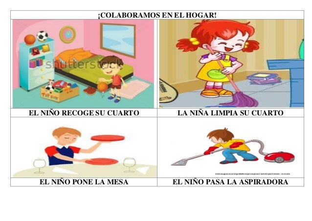 Vocabulario familia 3 años