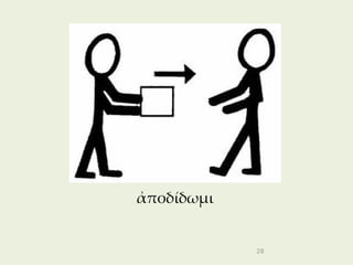 ἀποδίδωμι


            28
 