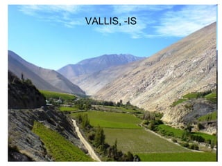 VALLIS, -IS




              104
 