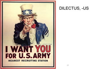 DILECTUS, -US




   27
 