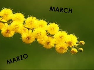 MARZO
MARCH
 