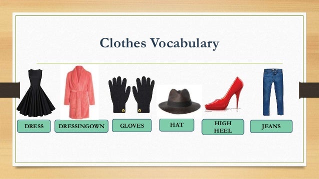 Vocabulary clothes (1)