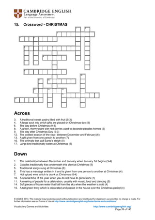 Vocabulary Games And Activities