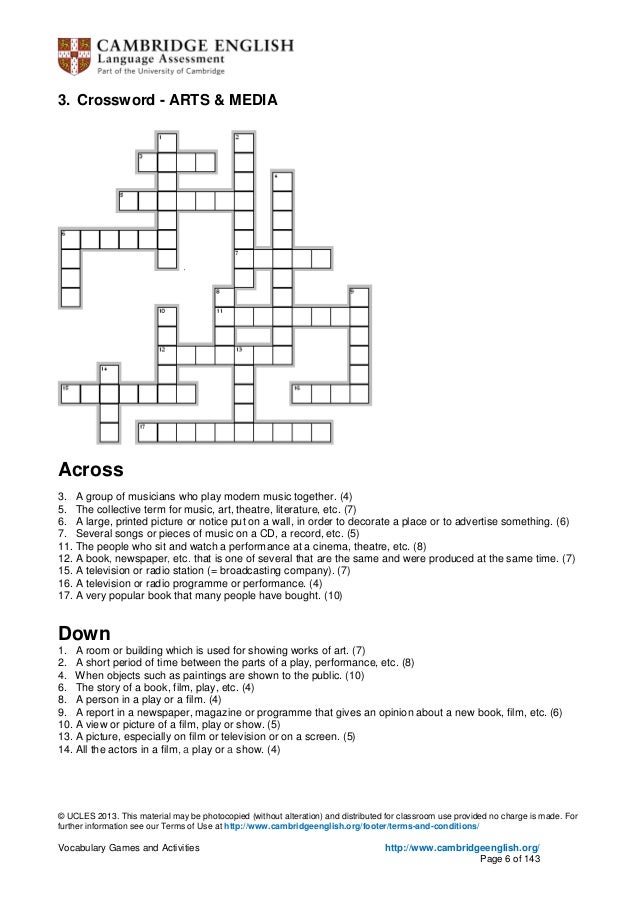 vocabulary games and activities