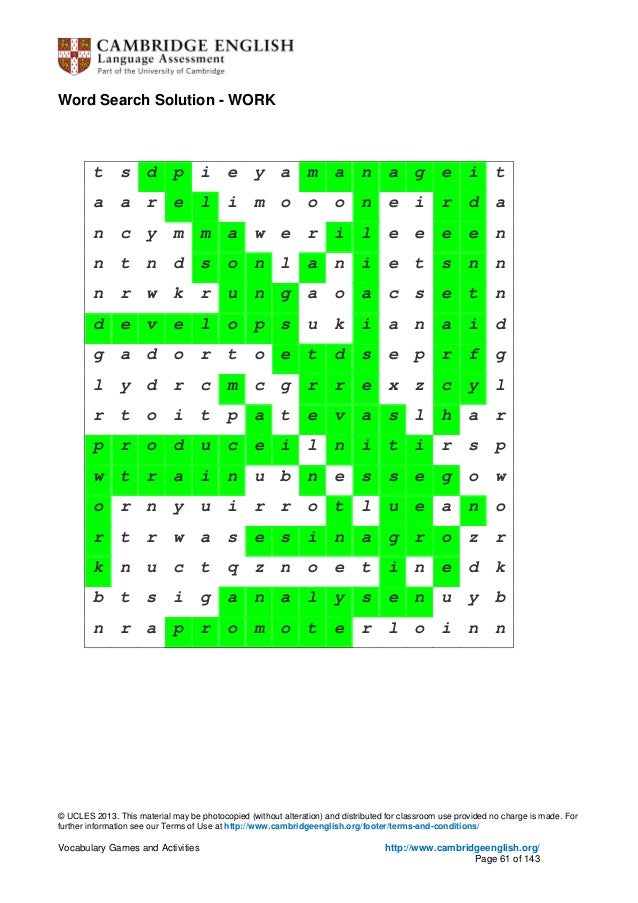 Voary Games And Activities