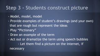 Pictionary Model Vocabulary rich classrooms | PDF