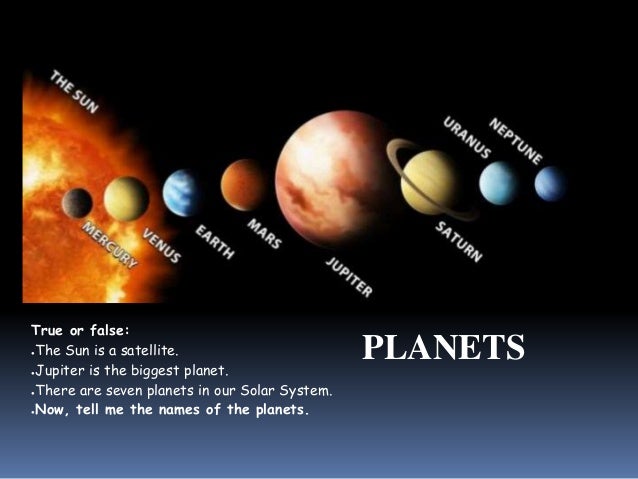 The Solar System Vocabulary