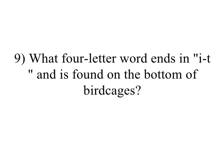 Vocabulary Test For The Dirty Minded