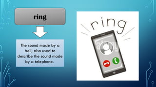 Vocabulary List for primary 5 - Sound.pptx
