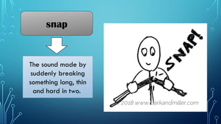 Vocabulary List for primary 5 - Sound.pptx
