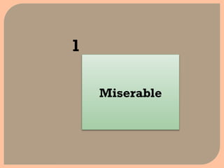 Miserabl Vocabulary secondary 7 - negative feelings.pptx
