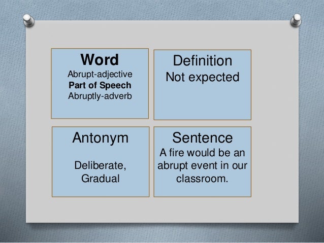 Vocabulary List 8