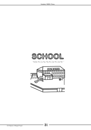 Vocabulary– BASICS / Primary
C.B. Hispania / Bilingual Project 31
mjesusra©2011
 