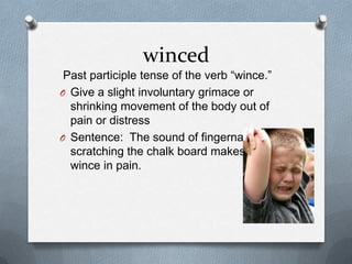 Outsiders Vocabularych3 slideshare | PPTX