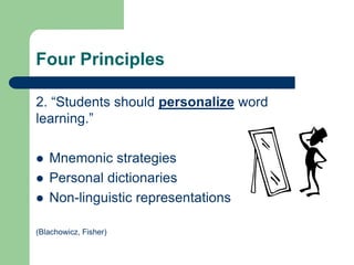 Vocabulary chapter 1 research principles | PPTX
