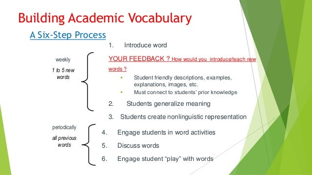 vocabulary development
