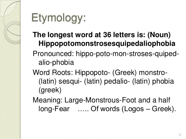 Greek Latin Etymology 72