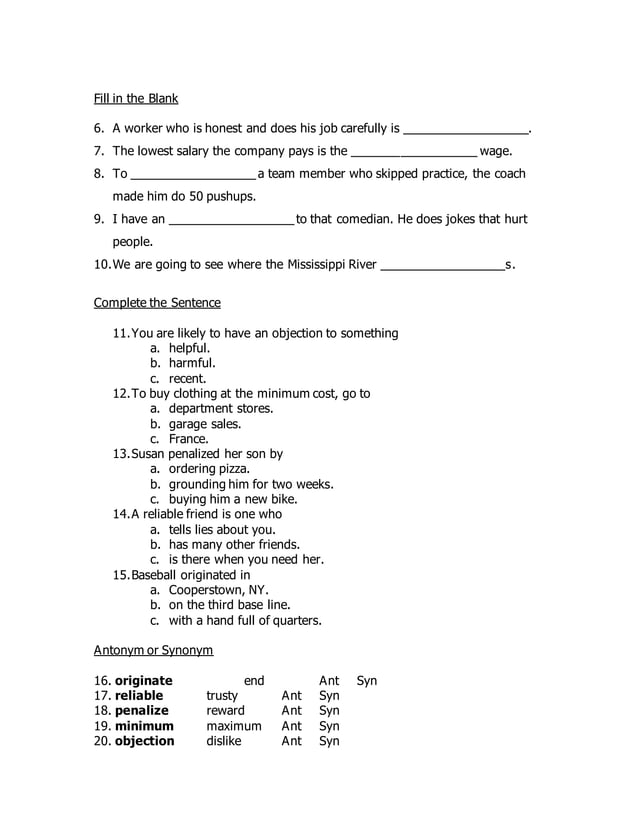 Vocabulary Exercises For List 12 PDF vocabulary-exercises-for-list-12-pdf