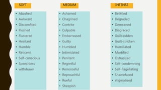 Vocabulary Feelings and Emotions (Teacher Ku) | PPTX