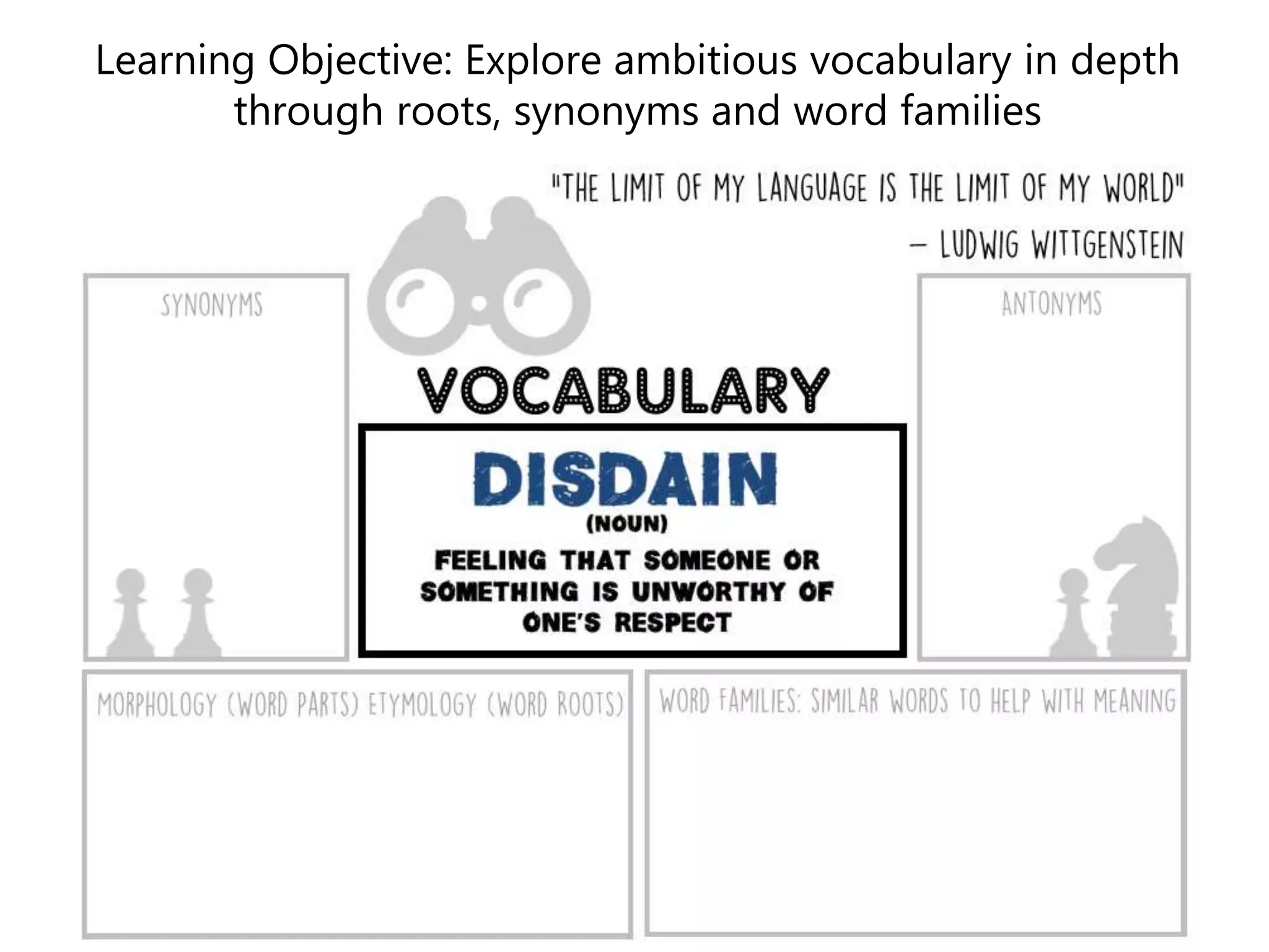 Vocabulary Focus A Case Study Ppt