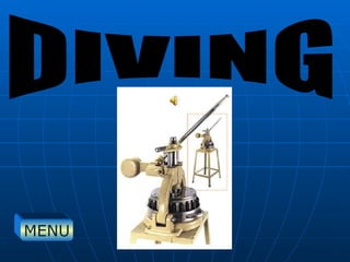 DIVING MENU 