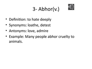 Loath Example Vocabulary_Lesson_27_Prefixes.pptx grade 11 | PPTX