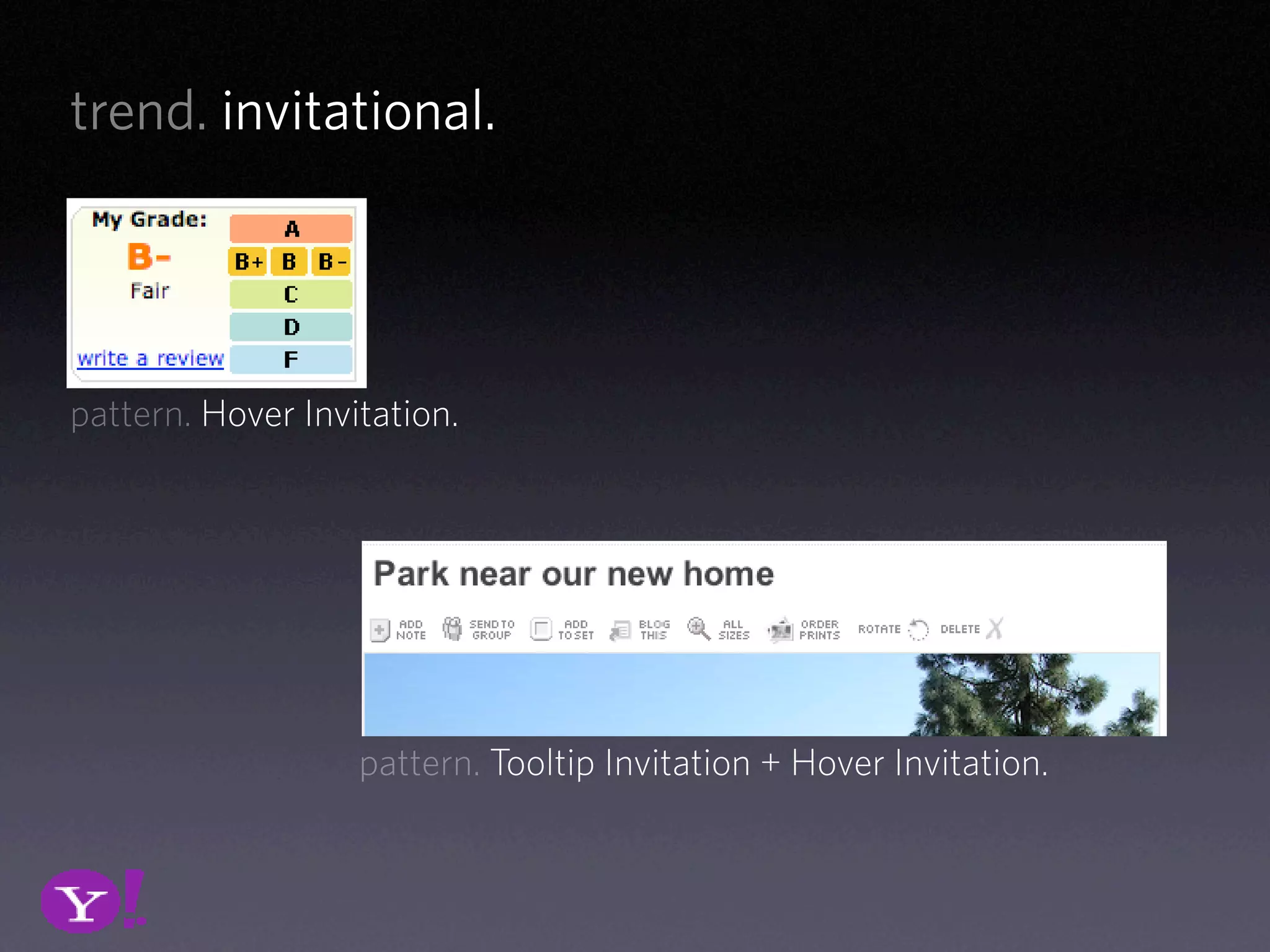 Vocabulary Of Patterns