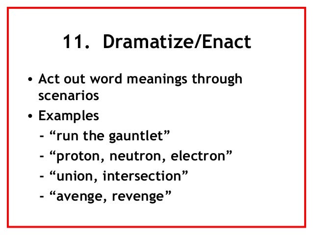 Vocabulary Slides - Selecting & Teaching