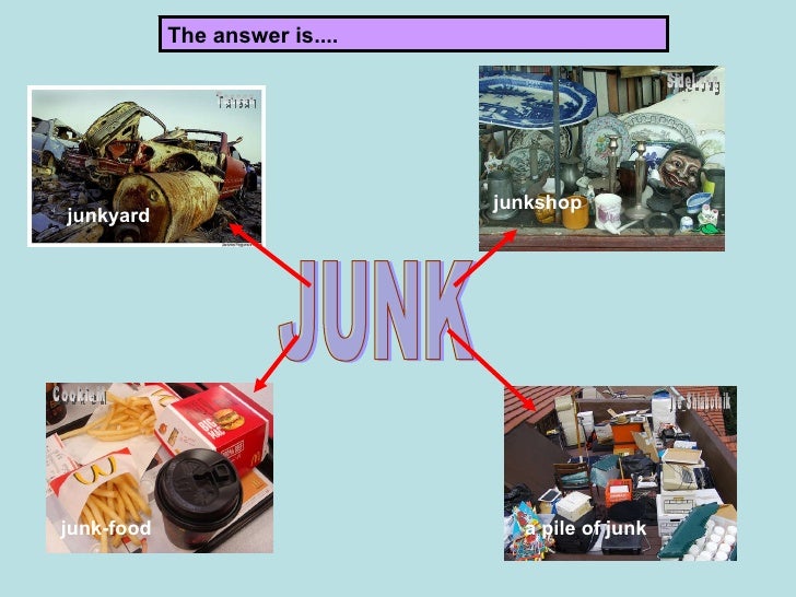 Vocabulary Rubbish